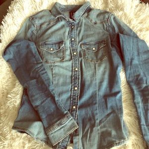 Denim shirt